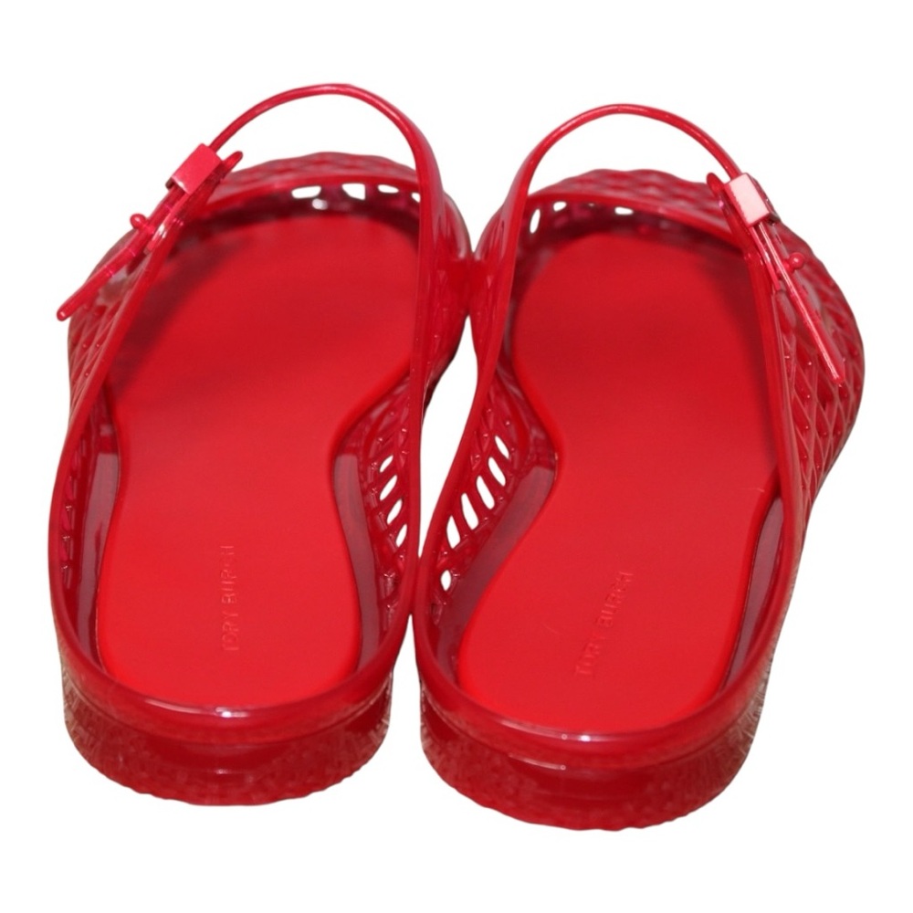 Tory Burch | Mellow Mary Jane Jelly | Red Volcano | Size 9 - Picture 4 of 10